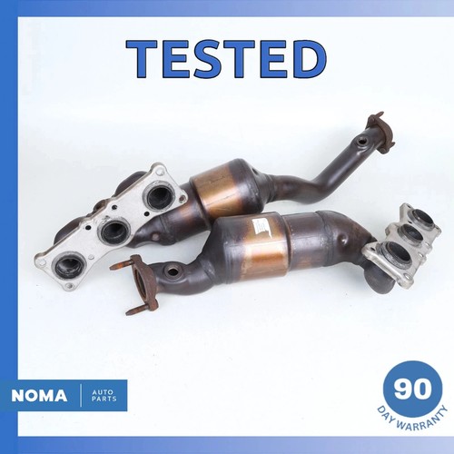 09-11 BMW E89 Z4 N52B30 3.0L Front & Rear Exhaust Manifold Downpipe Set OEM