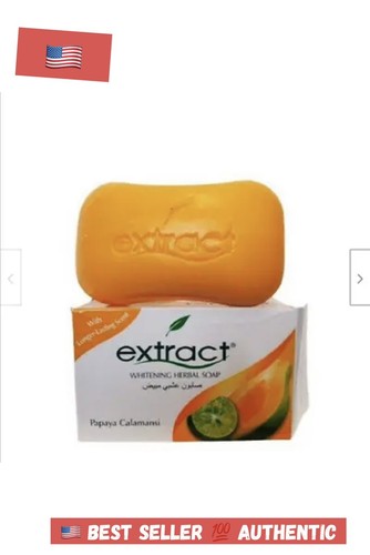 Original Extract No Herbal Soap PAPAYA CALAMANSI Expires 2025 - Picture 3 of 3