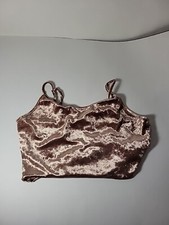 Limited Edition Forever 21 Rose Gold Crop Top Size S