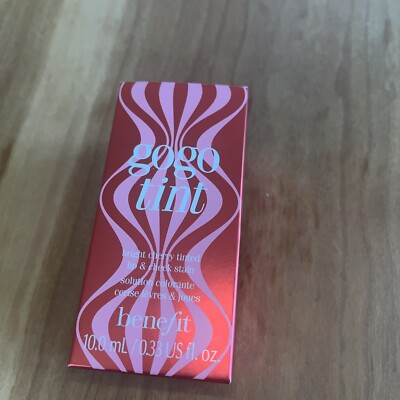 benefit GOGO TINT Lip & Cheek Stain (0.33 oz./FULL SIZE) Damage To Box