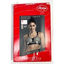 Anita Women's Active Dynamix Star Max Support Sports Bra, 5537, Grey, 36D