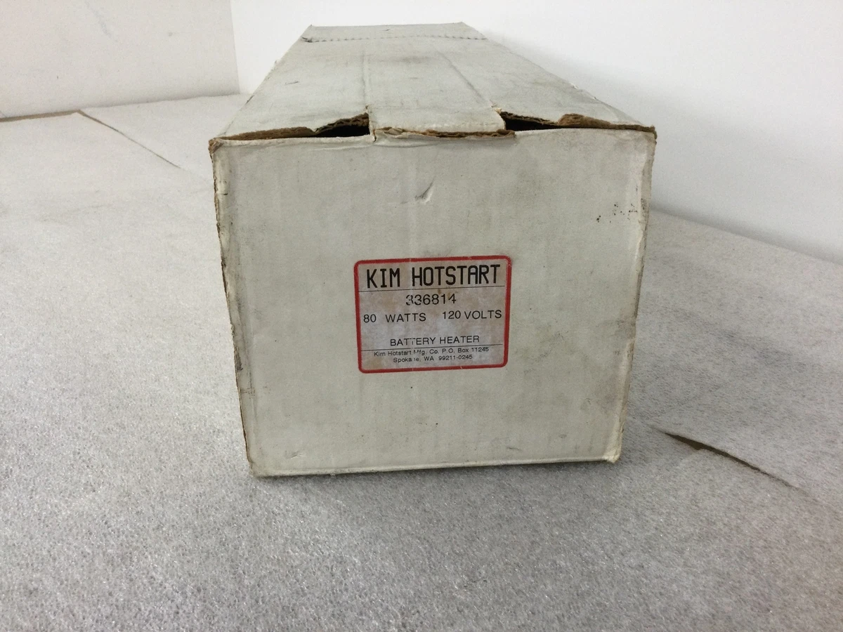 Kim HotStart 336814 Battery Heater 120V 80Watts Car/Truck Heater Wrap | eBay
