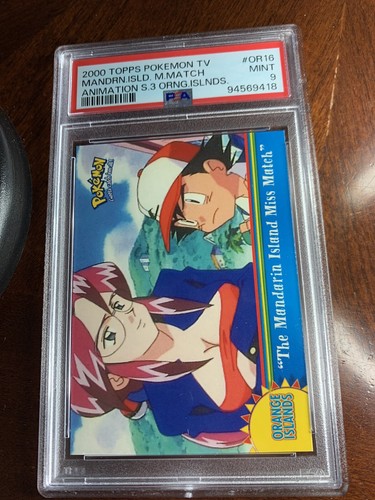 2000 Topps Pokemon TV Series 3 #OR16 Mandarin Island Miss Match PSA 9 MINT