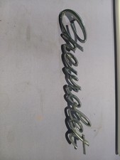 Chevrolet Original Vintage Metal Emblem Script For Chevrolet Truck Great Cond.