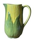 Shawnee Pottery Corn King 8” Pitcher 70 Yellow Green USA