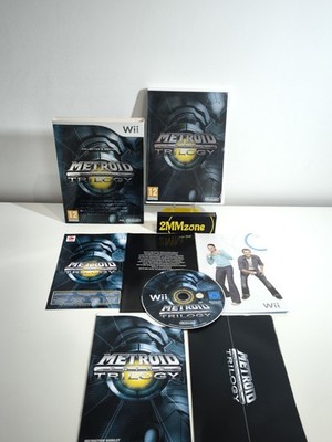 Metroid Prime: Trilogy (Wii) - Inklusive Handbücher und Art Insert