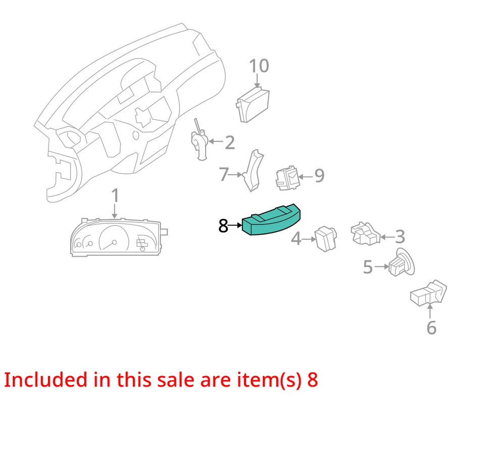 Mercedes-Benz S550 2007-2011 calefacción climatización temperatura OEM XF6DM Foto 3 de 4