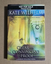 Clear And Convincing Proof By Kate Wilhelm Advance Uncorrected Proof Arc