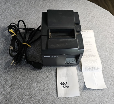 Star Micronics Future PRINT  TSP100 Thermal Printer USB LAN TESTED WORKS