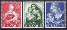 Saarland 351-353 gestempelt, Mi. 15,-