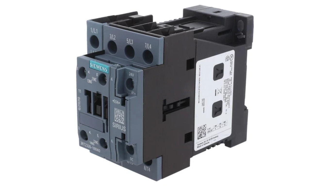 3RT2326-1BB40 Contactor 4-pole NO x4 Auxiliary contacts: NO + NC, 24VDC /T2UK