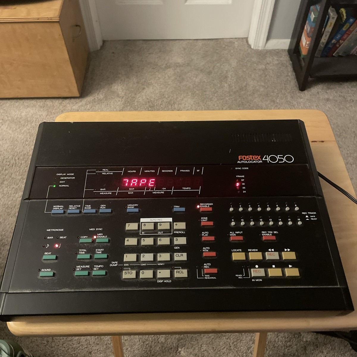 Fostex 4050 Autolocator - Powers on - SOLD AS/IS | eBay