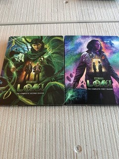 Loki Staffel 1 & 2 Blu Ray 4k UHD Steelbook Collectors Edition