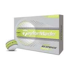 TaylorMade Tour Response Stripe Golf Balls, Yellow