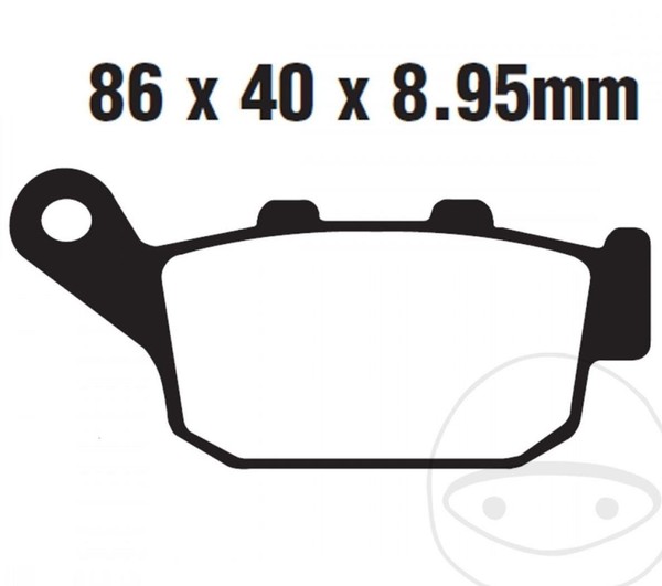 EBC BremsbeläGe FA496 FüR Suzuki Honda SFV GW SV CBR NC CB-image