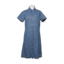 Yessica, Jeanskleid, Größe: S, Blau, Baumwolle, Einfarbig, Denim, Damen #V5R