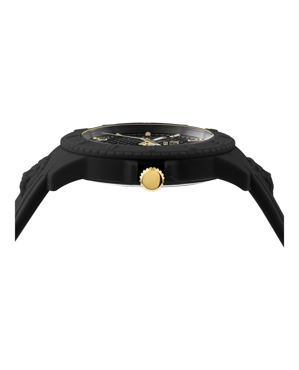 Versus Versace Mens Tokyo Black 42mm Strap Fashion Watch | eBay