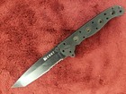 🔪🔪 Black Carson Design CRKT M16-10KZ Pocket Knife Plain Edge Tanto