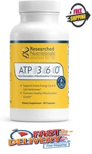 Researched Nutritionals ATP 360 Mitochondrial Supplements - 100% Authentic