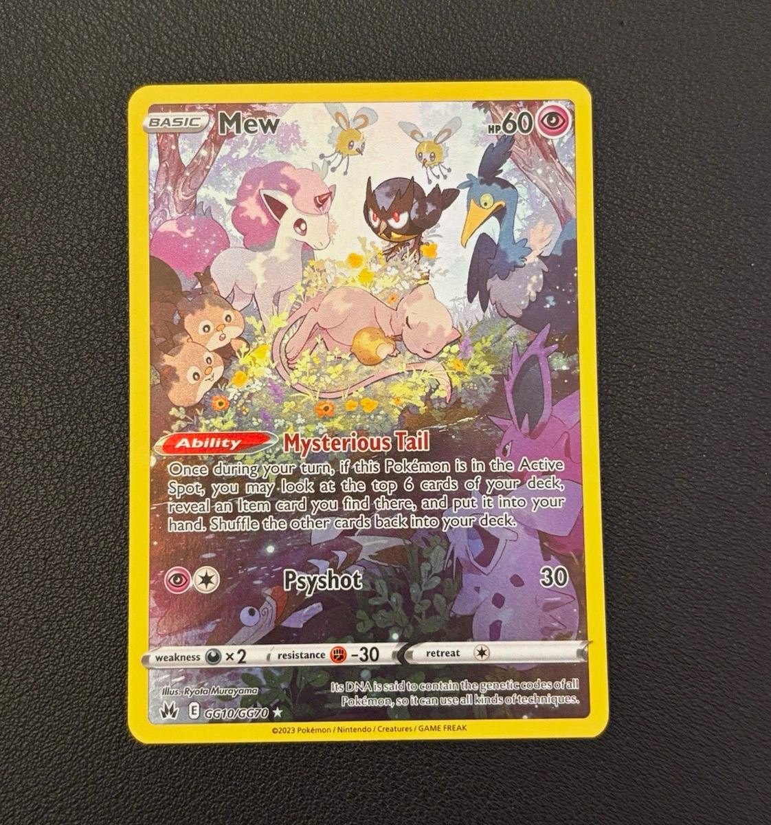 Mew GG10/GG70 SWSH: Crown Zenith: Galarian Gallery for sale | eBay