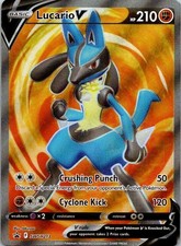 Lucario V Holo Promo SWSH: Spada e Scudo Carte Promo SWSH213 NM