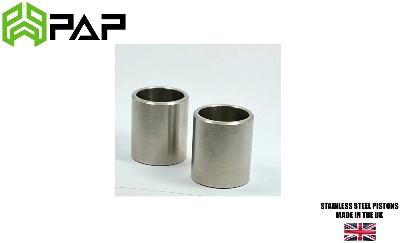 Honda CR125R E 1984 Front Brake caliper Stainless Steel Piston set