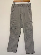 🦟 Simms Outdoor Fishing Pants INSECT SHIELD Lightweight Medium 34x31 🦟 Nylon