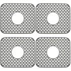 Set of 4 Küchenspüle Abtropfmatte Küchenwaschbecken Matten Küchenmatte