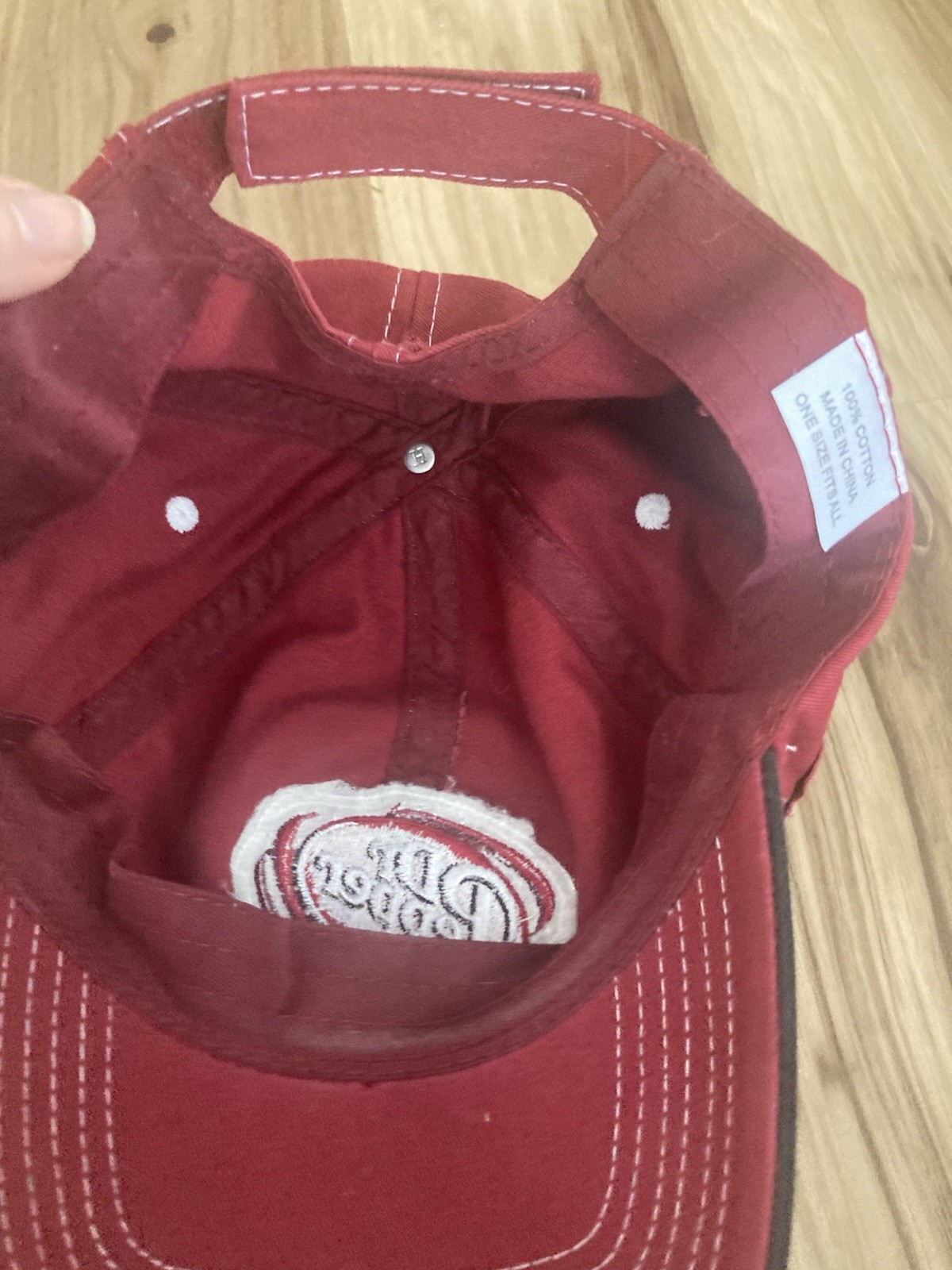 Dr Pepper Mesh Adjustable Baseball Cap - image 2