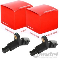 2X Herth+Buss ABS-SENSOR Raddrehzahl Hinten Passend FüR Audi A3 TT Seat Arosa LE
