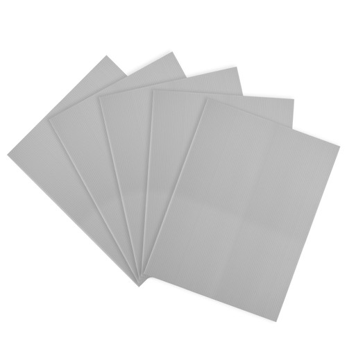 10pz Corrugato Cartone Carta Fogli,Bianco,7.87 x 11.86 41814880501