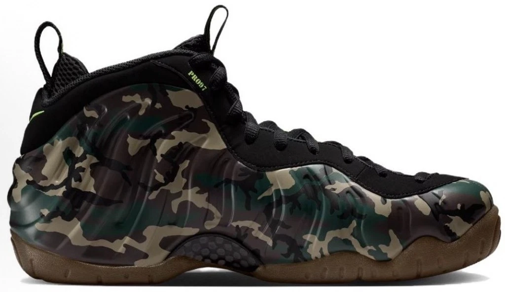 Nike Air Foamposite Pro 2026 Green Camo