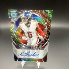 Panini Spectra Spectral Signatures Kayvon Thibodeaux Autograph /25 Giants 2024