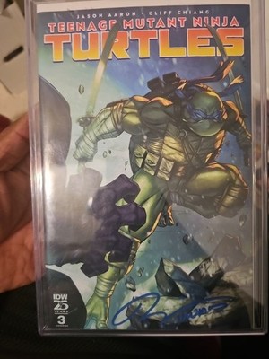 Teenage Mutant Ninja Turtles Trade Exclusive Signed By Ryan Kincaid