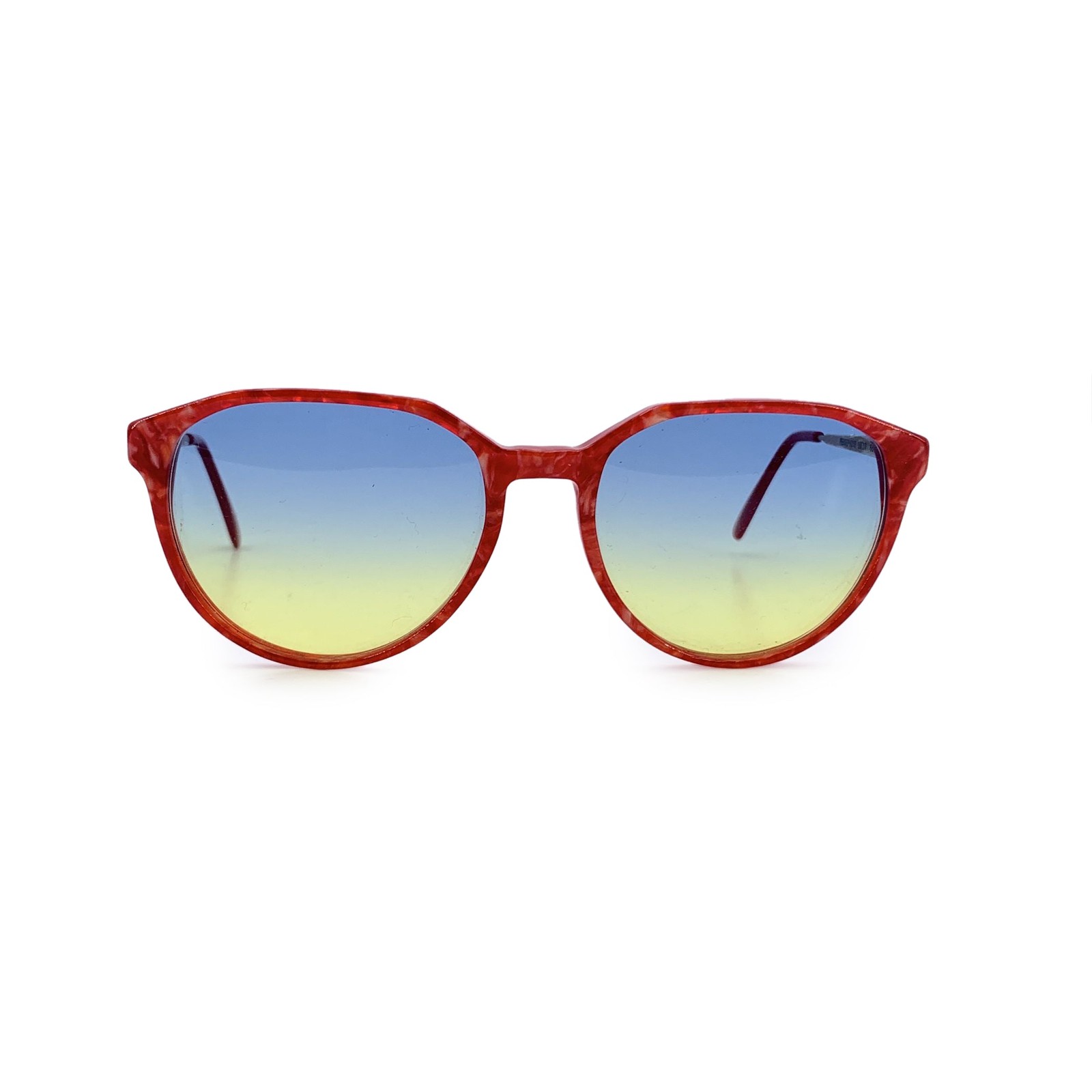 Occhiali da sole vintage rossi Yves Saint Laurent PERSEPHONE 56 17 130mm