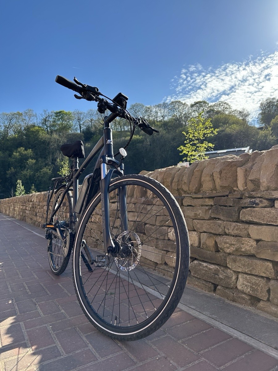 Mens Electric Hybrid Bike Carrera Crossfire Parts Mens Electric