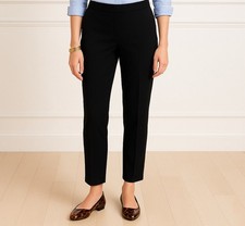 Talbots Chatham Dress Pants Size 10 Women  s Black Stretch Office Career Pants