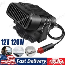 Car Heater 12V 120W Portable Electric Heating Fan Defogger Defroster Demister