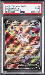Sylveon V (Alternate Full Art) 184/203 Evolving Skies