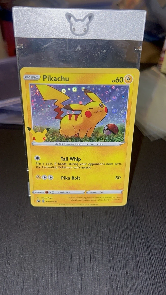 Pikachu SWSH039 SWSH: Sword & Shield Promo Cards for sale | eBay