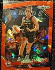 2025 Panini Prizm WNBA Marina Mabrey Connecticut Orange Ice  sp