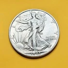 1943 Liberty Walking Half Dollar Silver Circulated Coin