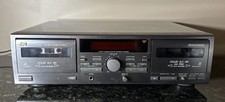JVC TD-W315 Double Cassette Tape Deck Player Recorder HX PRO Auto Reverse