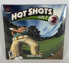 HOT SHOTS GOLF 2 DEMO DISC - SONY PLAYSTATION 1 PS1 - BRAND NEW & SEALED