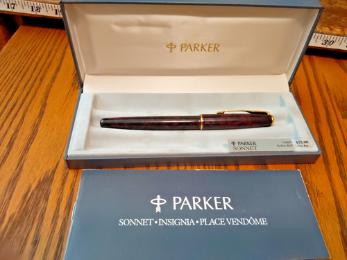 PARKER SONNET INK PEN IN BOX