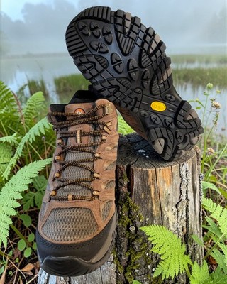 MERRELL Mens Moab 3 Mid Waterproof Hiking Boots J035839 Earth Size 9M New In Box