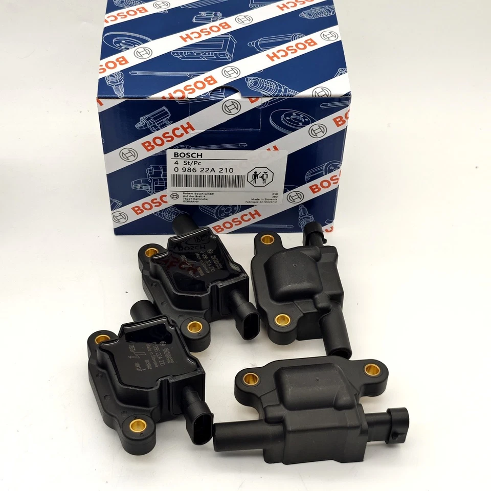 8X Bosch Square Ignition Coil for Chevy Silverado 1500 GMC 5.3L 6.0L 6.2L UF413 Foto 2 de 4