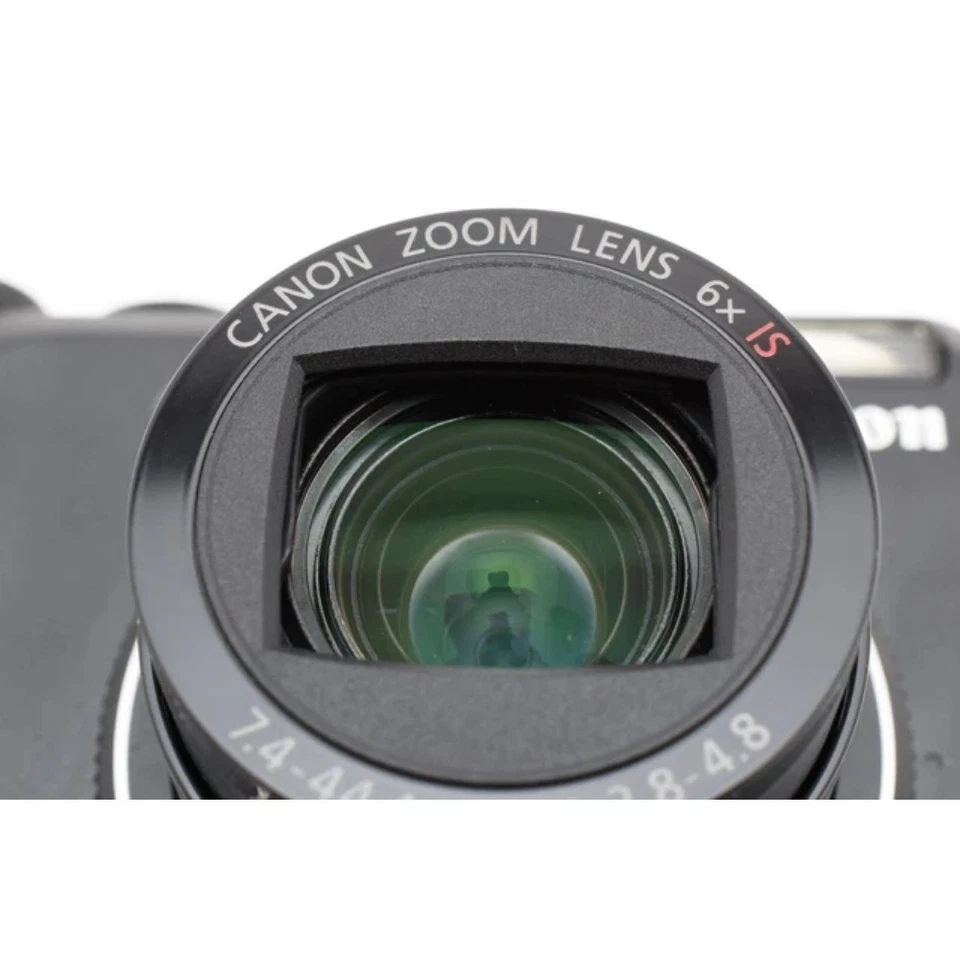 Canon PowerShot G9 12,1-MP-Digitalkamera mit 6-fach optischem Zoom, Schwarz - Bild 4 von 4