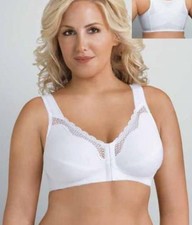 Exquisite Form Women's Fully Front Closing Support Posture Bra With Lace 5100531