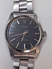 ROLEX OYSTER PRECISION 6426 BLACK DIAL MENS WATCH VINTAGE SWISS COLLECTOR UK VTG